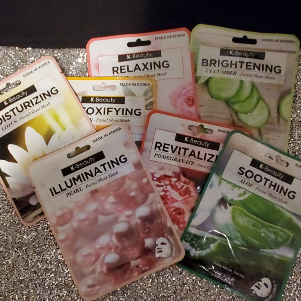K-beauty face masks